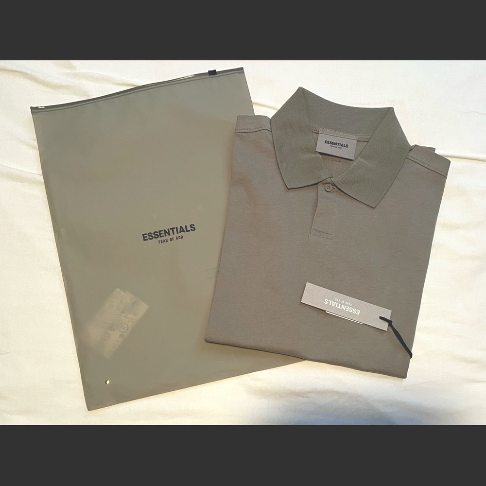 NEW Authentic unisex Fear of God Essentials POLO
